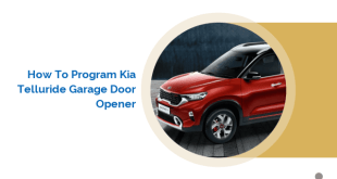 How to Program Kia Telluride Garage Door Opener