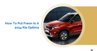 How to Put Freon in a 2014 Kia Optima