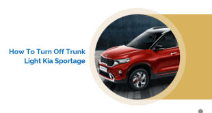 How to Turn Off Trunk Light Kia Sportage