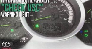 Check Vsc System In Toyota Highlander: A Comprehensive Guide