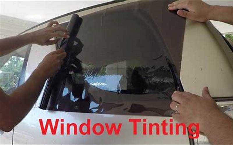 How Long Does It Take To Tint One Window On A Truck?